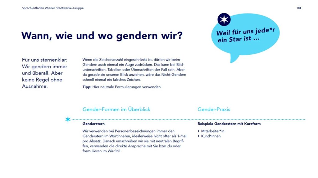 Wann, wie und wo gendern wir?